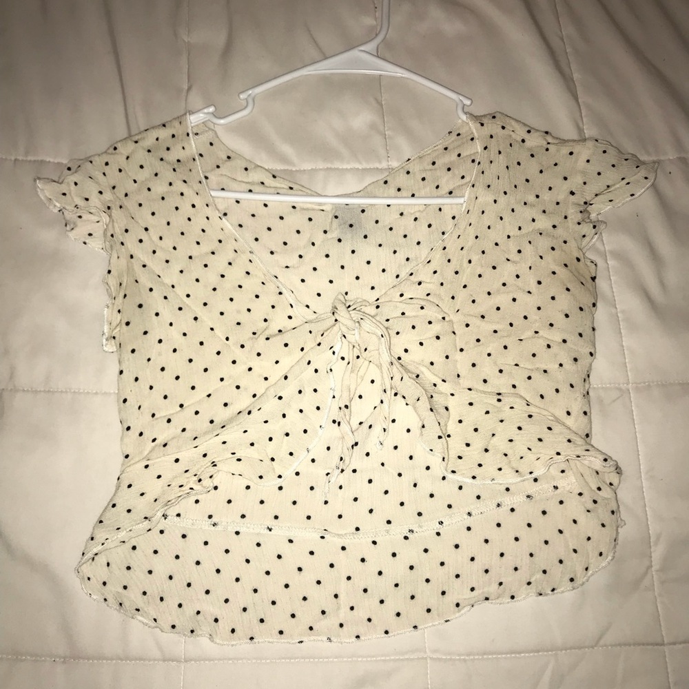 WINDSOR tie crop top